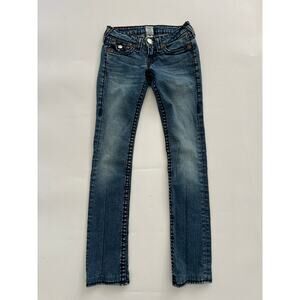 True Religion Blue Skinny Jeans